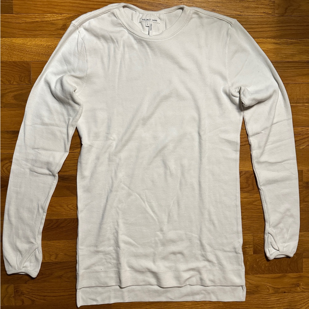 Helmut Lang - Men’s Long Thermal - Ecru - Size Small